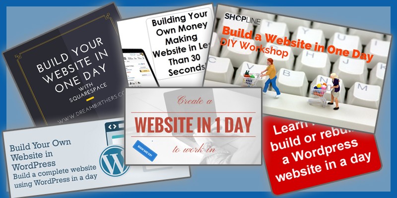 Build Your Own Website In A Day?  For Free?